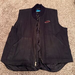 Men's XL Rancho Black Work Vest